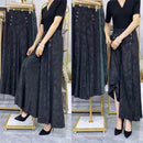 Calça Saia Madame™ em Seda Gelo / A Campeã em Leveza & Elegância!